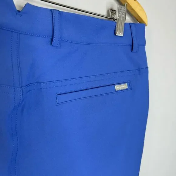 Dunning Golf Providence Performance 8.5"Short Blue Stretch Men's 34 - Picture 5 of 8